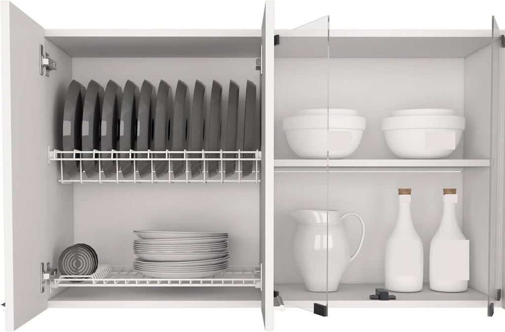 Modern Wall Cabinet, Four Interior Shelves, for Kitchen Dining Room,for Kitchen Home