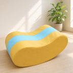Children Sensory Rocker Rocking Boat Toy Chair Soft Padding Wood Frame PU Leather Compact Size Suitable for Kids Indoor playrooms Daycare Kindergarten Home