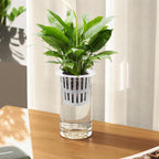Olrla 2 Pack Transparent Acrylic Flower Vase, Height 7.87'' and 9.8'' Shatter Proof Plastic Cylinder Vase for Flower Arrangement, Wedding Centerpieces, DIY