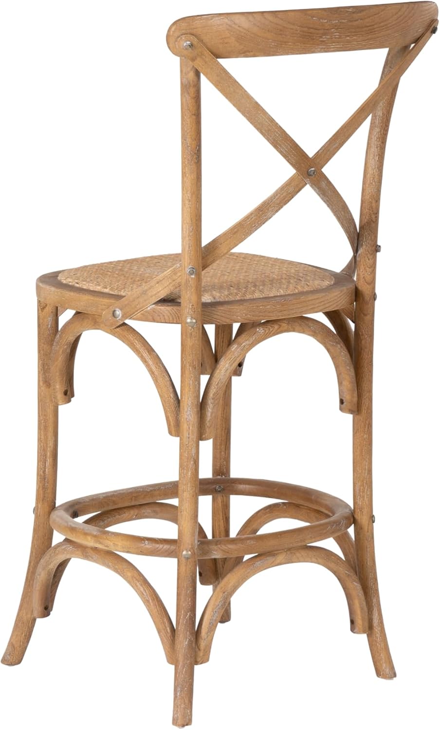Linon Stool, Gray