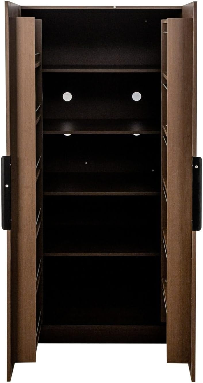 Kitchen Pantry Cabinet 62.99" Tall, Freestanding Storage Cupboard with Shelves for Kitchen, Dining Room, Living Room, Large Sideboard Buffet