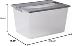 Sundis 4351004 Kliker Box Storage Box PP Argent 57 x 39 x 30,5 cm