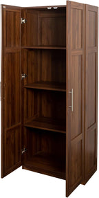 71'' H Kitchen Pantry Cabinet, Farmhouse Kitchen Storage Cabinet with Doors and Shelves, Wood Buffet Sideboard with Drawers, Freestanding Buffet Sideboard, Coffee Bar Cabinet, Walnut