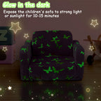Comfy Kids Chair and Couch, 2-in-1 Fold Out Convertible Kids Chair | Kids Sofa Chair, 2-In-1 Fold-Out Design, Ideal For Reading, Playing and Relaxing, Suitable For Boys And Girls