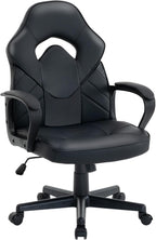 Ergonomic Computer Gaming Chair Home Office Racing Executive Video Task Desk PU Leather for Adults Teens Kids Gamer