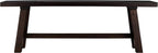 Cortesi Home Figi Dining Bench, Rustic Wood