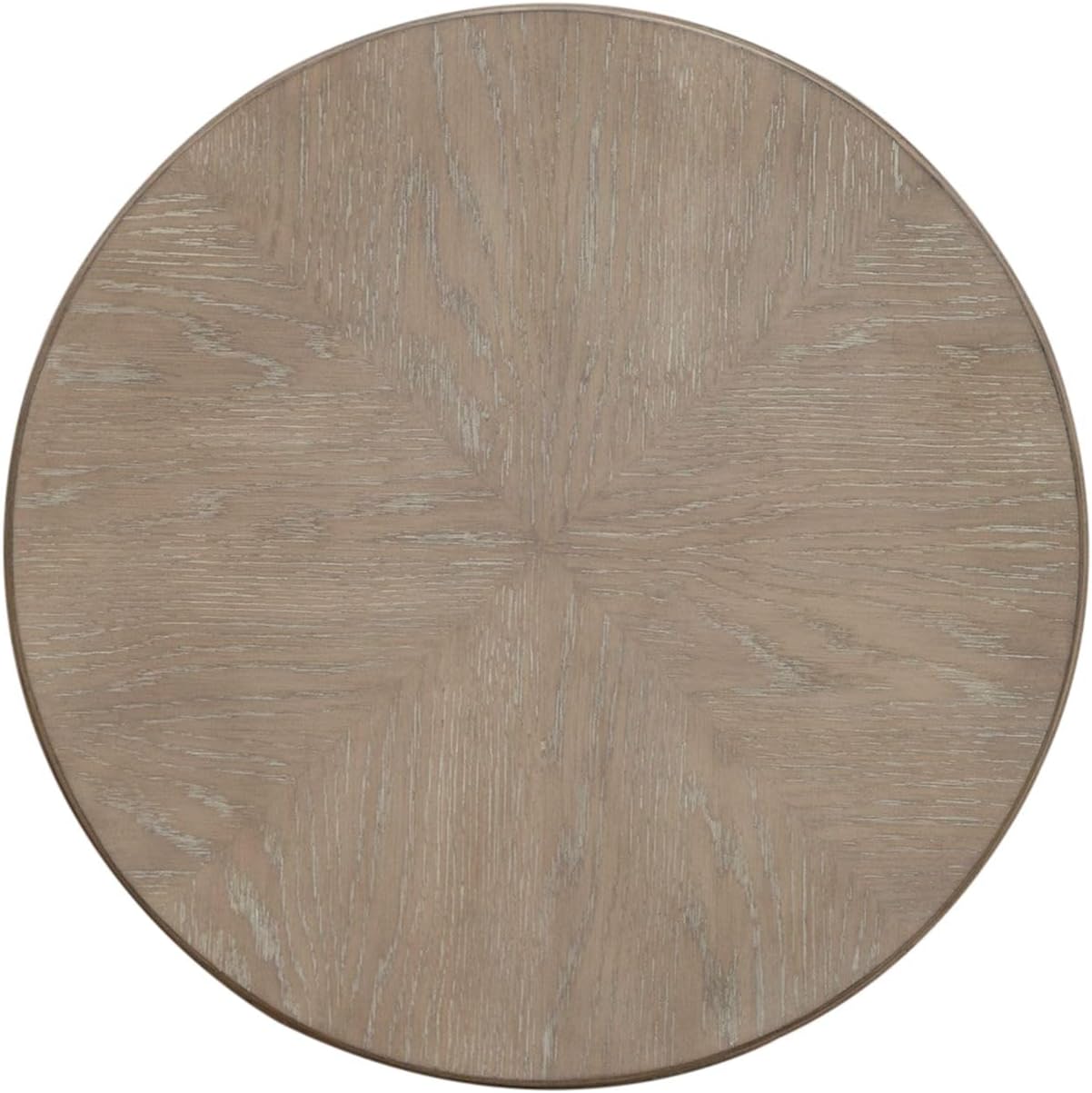 Liberty Furniture Brentwood Round End Table for Living Room - Sandstone Oak Wood