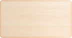 Flash Furniture Wren Adjustable Classroom Activity Table for School and Home, Plastic Activity Table for Kids, 23.625" W x 47.25" L, Natural