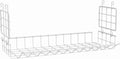 ClosetMaid Hideaway Hanging Wire Shelf for Closets, Pantries, Laundry Rooms, 6.89" H x 15.45" W x 7.78" D, White, 6-Pack