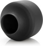 Goaste Metal Matte Flower Vase, Small Black Vases for Flower, 6.5 Inch Tall Iron Frosted Flower Arranging Vase for Table Centerpiece, Home, Shelf, Office, Garden Decor, Black