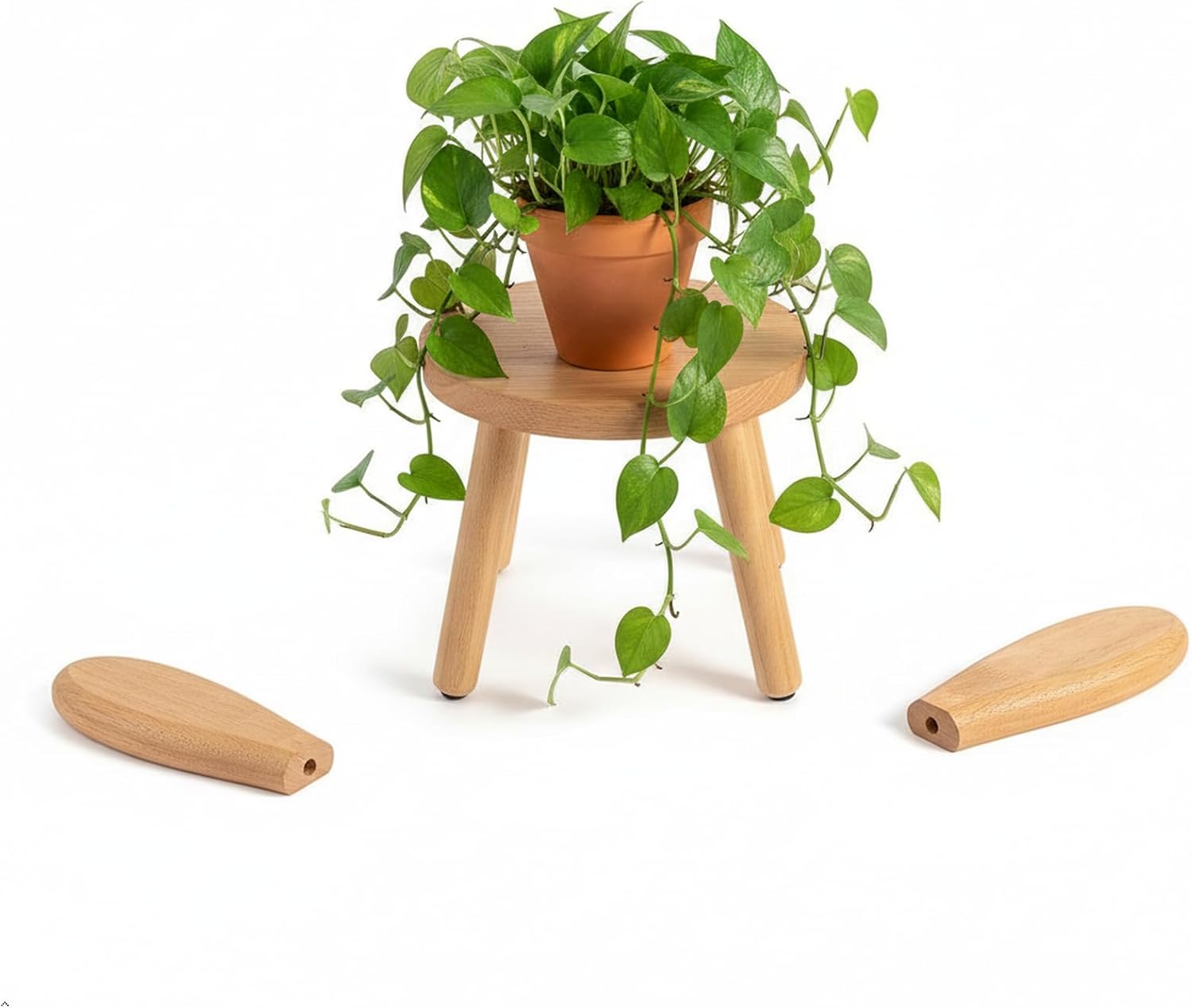 Toddler Wooden Chair Kids,Bunny Chair for Ages 1.5-5,Small Stool, Comfortable Children's stools, Suitable for Nurseries, playrooms and Low Tables (1 PCS)