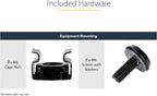 StarTech 2-Pack 1U Server Rack Shelf, Vented Rackmount Cantilever Tray for 19" Network Rack or Cabinet, Heavy-Duty 10" (25cm) Deep, Up to 44lb (20kg) Each