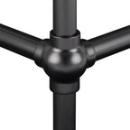Signature Hardware 480504 Cierra 24-1/4" Vitreous China Console Bathroom Sink with 3 Faucet Holes at 8" Centers