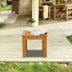Wood Side Table,Square End Table,Bedside Table,Nightstand,Patio Coffee Tables,Bistro Tables for Living Room,Bedroom,Bathroom,Office and Small Spaces