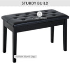 Traditional Country Style Piano Bench for 1-2 People