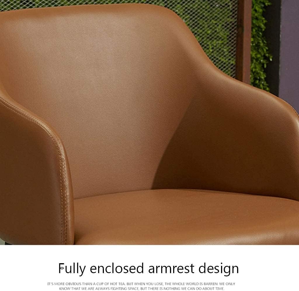 Modern Leather Dining Chairs Set of 2 for Kitchen Office and Home Use Stylish Backrest Armchair for Reception Negotiation and Meeting Rooms White Color