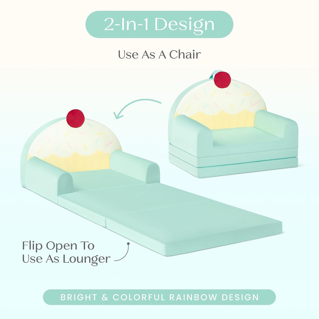 Delta Children Cupcake Flipout Figural Chair