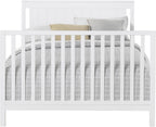 Oxford Baby Lazio Full-Size Bed Conversion Kit, Snow White, GreenGuard Gold Certified