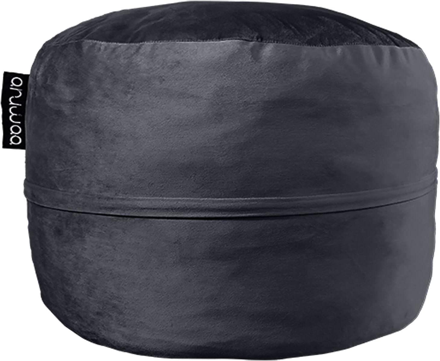 Bean Bag Chair for Adults, 4FT High-Rebound Memory Foam Bean Bag Sofa with Removable Cover, Oversized Bean Bag Couch for Gaming, Reading, and Relaxation, Black
