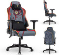 TTRACING Jujutsu Kaisen Yuji Itadori Gaming Chair with 22.6" Wide Seat | Premium faux leather & cold-cure foam, ideal for home office or streaming. Features full-tilt mechanism & 4D armrests.