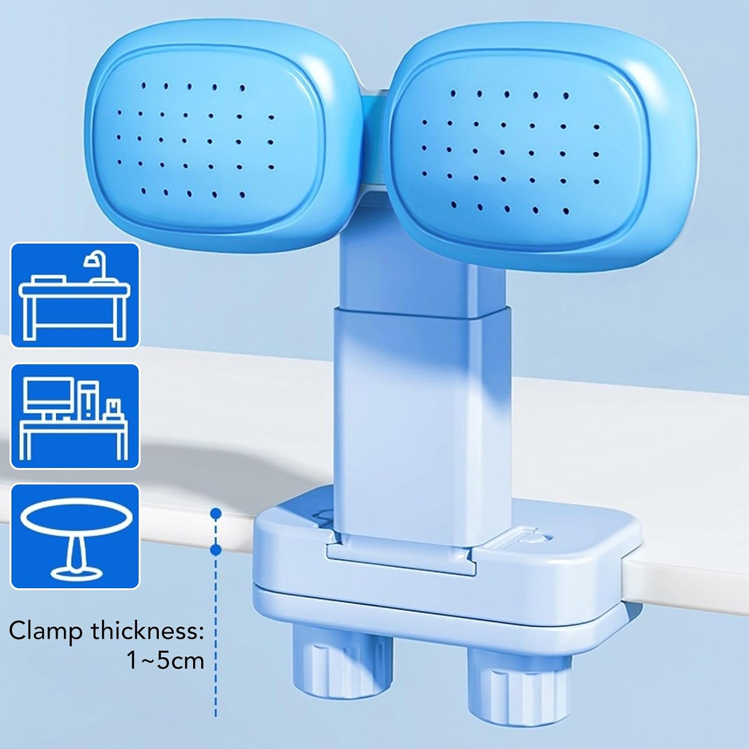 GLOGLOW Kids Posture Corrector for Desk Sitting, Adjustable Chest Support for Neck and Back Relief, Ergonomic Trainer for Children Ages 4-16 Home School Classroom Reading Homework