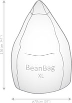 Alfa Bean Bag Chair pink