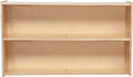 Contender 2 Shelf Horizontal Bookcase (48" Width) |Montessori Shelf - Toy Storage Organizer, Arts, Crafts & Supplies Storage Unit | for Home, Office, Classroom, Daycare