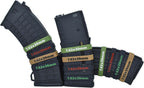 12 Pack Miaozhun 7.62x39mm Magazine Marking Bands 7.62x39 Magazine Caliber Identification(Army Green-White)