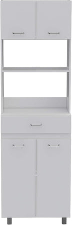 Bottom Two-Door Cabinet,Sideboard,Buffet Cabinet,Spacious Top Surface,Space-Saving Kitchen Furniture,White