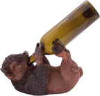 Wowser Buffalo Bourbon Holder, Rustic Bar & Kitchen Bottle Display, Cabin & Lodge Decor, 12 Inches