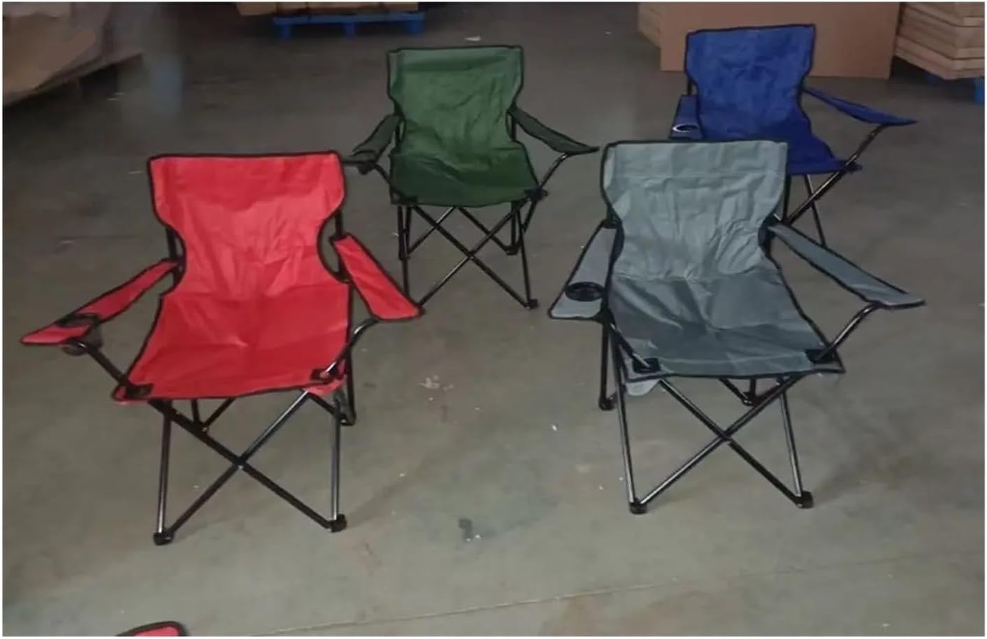 Foldable Portable Camping Armchair | Multicolor Design for Fishing Beach Lounge Outdoor Accessories(RDT300 with clamp)
