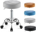 Swivel Stool Chair - Work Stools - Lash Chairs,with Foot Rest,Thick Seat Padding,Adjustable Height, Comfortable, and Mobile(Grey)