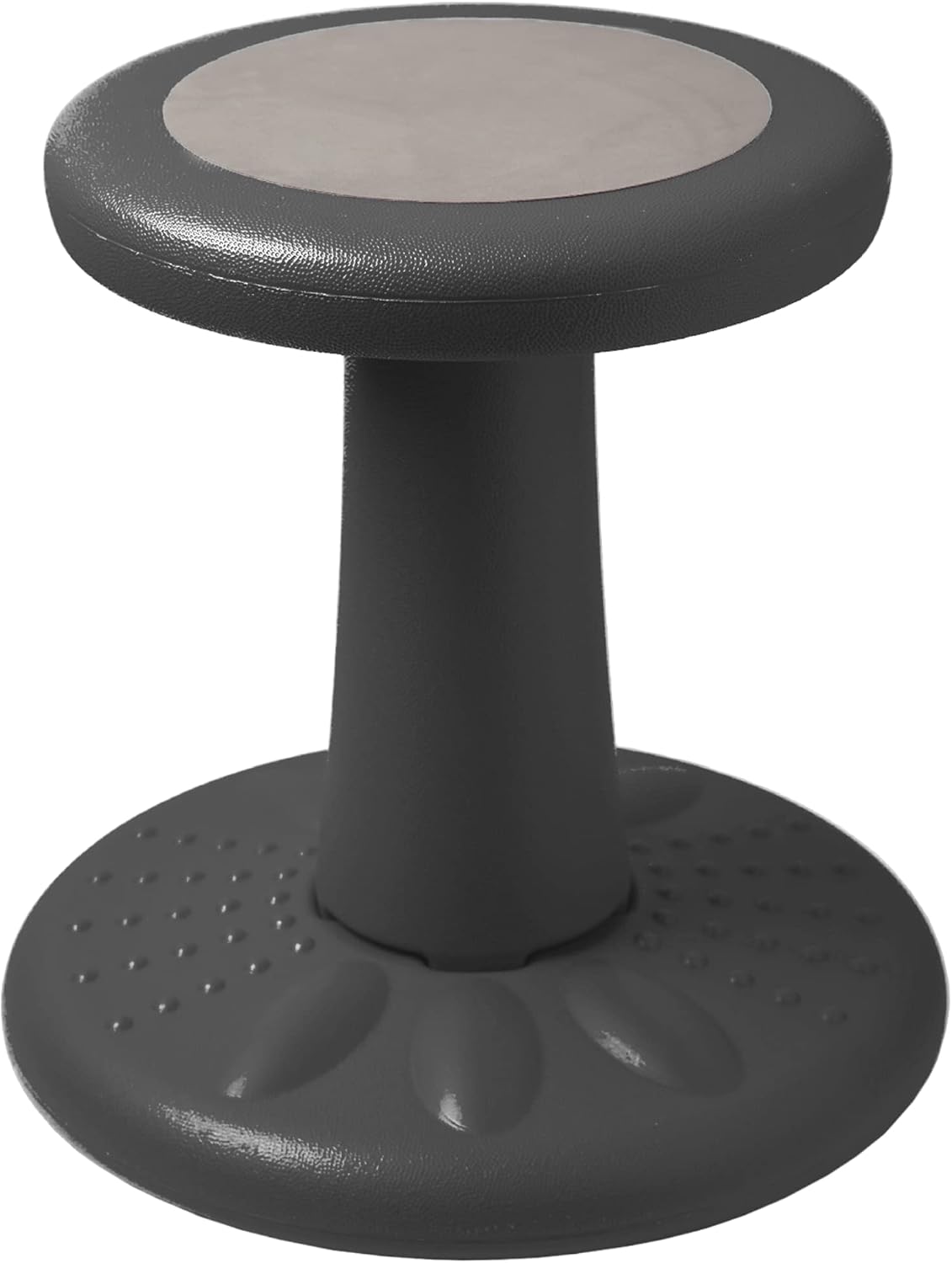 Studico ActiveChairs Kids Wobble Stool, Flexible Classroom Seating Improves Focus, Posture & Helps ADHD/ADD. Get The Wiggles Out Active Fidget Chairs, Preschool | Elementary 14" Chair, Ages 3-7, Gray