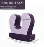 Sensory Chair for Kids, Soft Squeeze, Calming Compression Rocker for Autism ADHD, Emotional Regulation & Focus, Supportive High-Density Foam, Fit for Reading Corner, Playroom, Therapy Room (Purple)