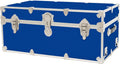 Rhino Trunk & Case Classic Large Trunk - 32"x18"x14", 1500+ lbs Capacity - Many Colors, Soft-Close Lid. Strong, USA Made Summer Camp Footlocker and Secure College Dorm Storage Chest