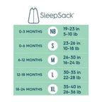 HALO SleepSack, 100% Cotton Wearable Blanket, Swaddle Transition Sleeping Bag, TOG 0.5, Aster Flowers-purple, Medium, 6-12 Months