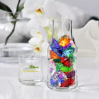 60pcs Acrylic Diamond Gems Pirate Plastic Gems Large Acrylic Gems Jewels Bulk Treasure Chest Hunt Party Favors 25 Carat (Multicolor)