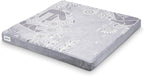 Zaveur Royal Court Meditation Mat With Velvet Cover - 24" x 24" Square Zabuton Thick Yoga Mat - Non Slip Exercise Mat for Home Workout - Thick Foam Exercise Floor Mat for Zafu or Bench