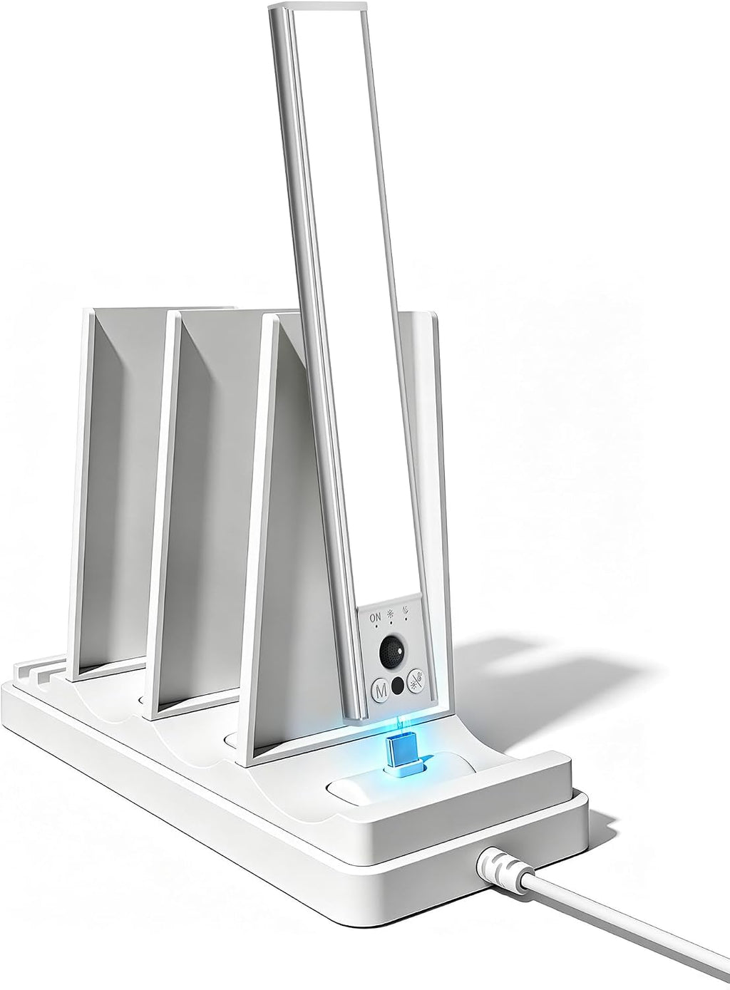 EZVALO Charging Station for Under Cabinet Lighting, Charging Base Compatible with MCGOR, Gritin, 3 Type-C Ports(Adapter Not Included)⁠