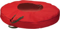 Honey-Can-Do 36-Inch Holiday Wreath Storage with Handles, Red SFT-02927 Red