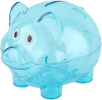 Kikumi Creative Coloured Pig Bench, Birthday Gift, Pig Bench Toy (S)
