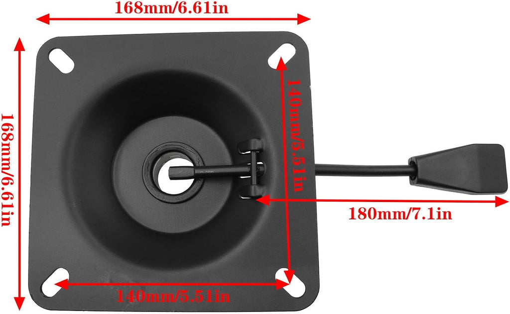Office Chair Tilt Base Heavy Duty Control Lift Mechanism 5.5 Inches X 5.5 Inches Mounting Hole Office Chair Tilt Control Mechanism Replacement Parts