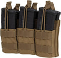 Condor Elite MA44-498 Triple Stacker M4 Mag Pouch Coyote Brown