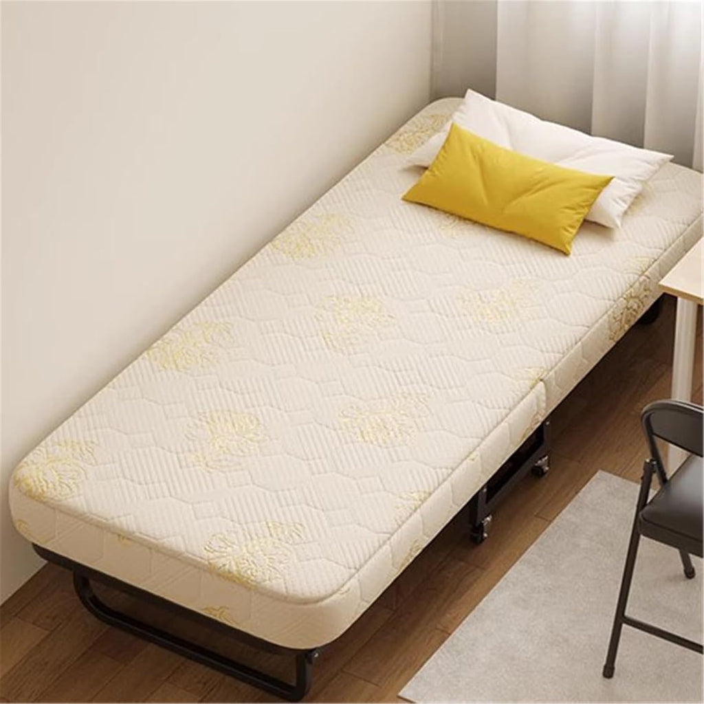 Camping Bed Folding Bed for Home Use, Hotel, Nap Time, Adult Nanny, Companion, Rental House, Simple Folding Bed(XXL)