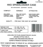 HKS Plain Double Speedloader Case