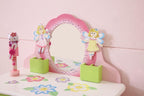 Funnel Layla Girls Flower Vanity Set with Stool