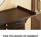 HARELA Meditation Altar Table Cabinet with Drawer, Meditation Shrine Buddhist Altar Table, Personal Shrine Meditation Table, for Living Room, Bedroom, Office, Bathroom(50 * 33cm/19.7 * 13in)