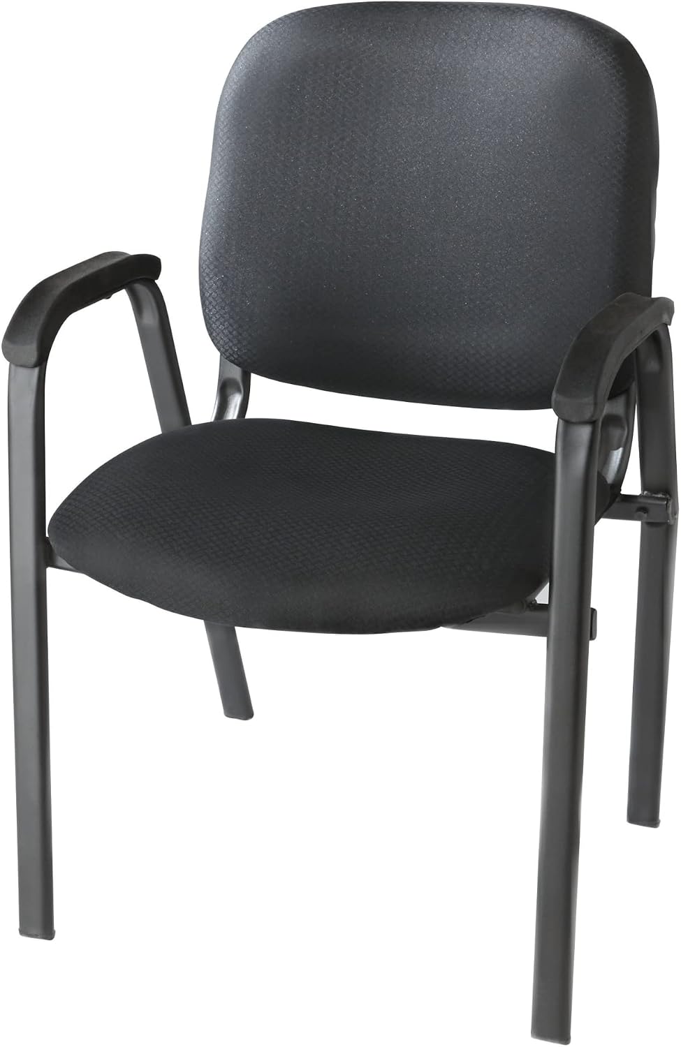 Realspace® Stacking Guest Office Chair, Black