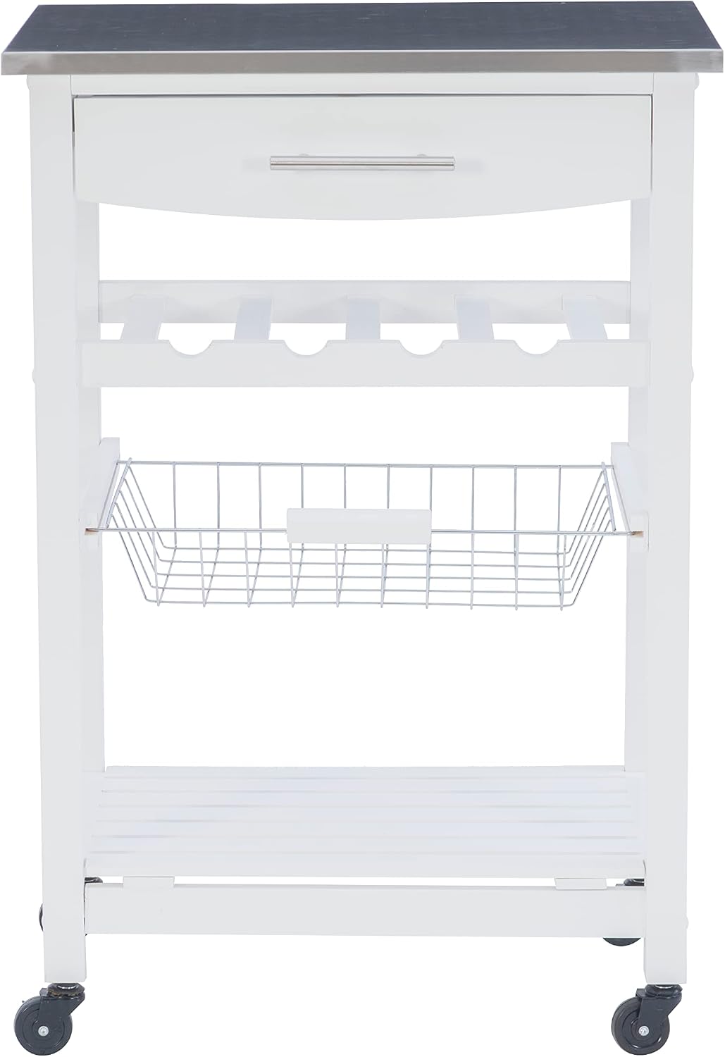 Linon Home Décor Kitchen Cart White