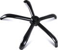 Sytopia Office ChairBaseReplacement, Heavy Duty Office ChairBase 28 Inch, Chair Bottom Part(2200Lbs) Reinforced to Repair Chairs with Universal Caster and Gas Cylinder Size (MatteBlack)